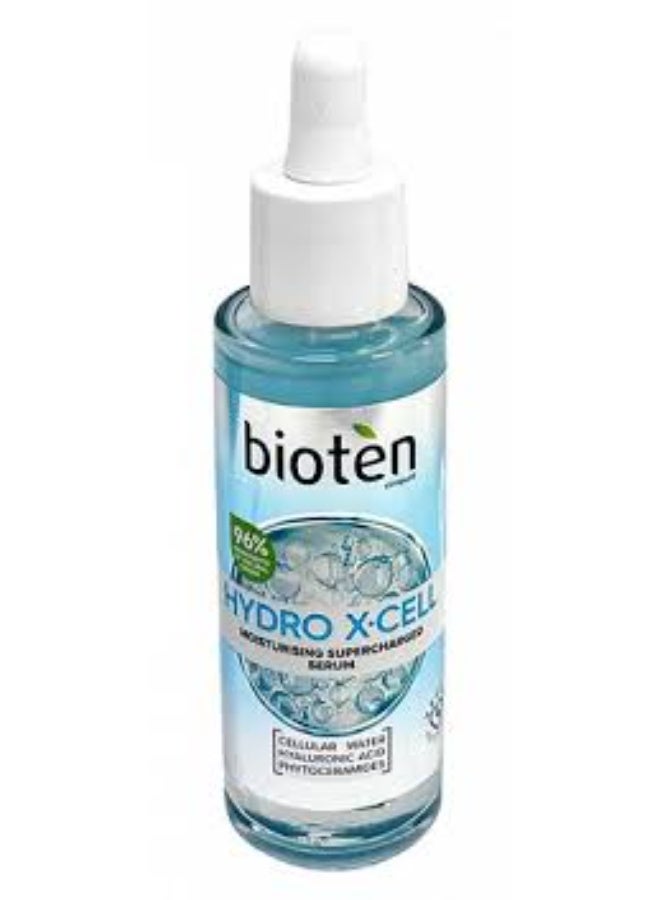 bioten Hydro X∙Cell Moisturizing Supercharged Serum 72h Hydration 30ml - Image 4