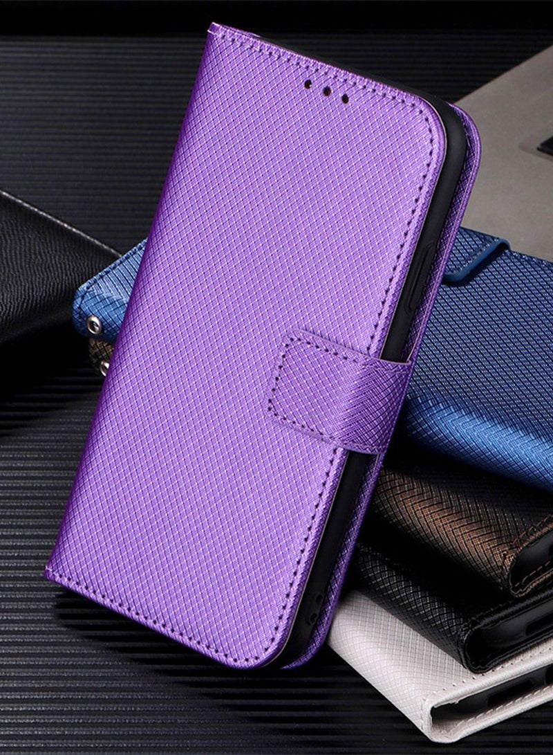 Infinix SMART 7 HD 4G Phone Case Cover with Full Body Camera Len Protector PU Leather Wallet Card Holder Shockproof Protective Back Cover with Release Hand Phone Holder Daily Video Kickstand  - Image 5