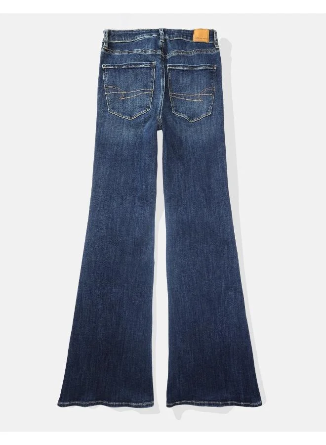 امريكان ايجل High Waist Flare Jeans