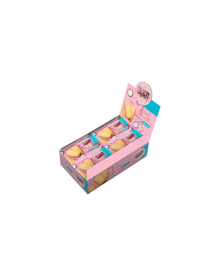 El Abd - Coconut Biscuits - Box 18 PCS - Image 1