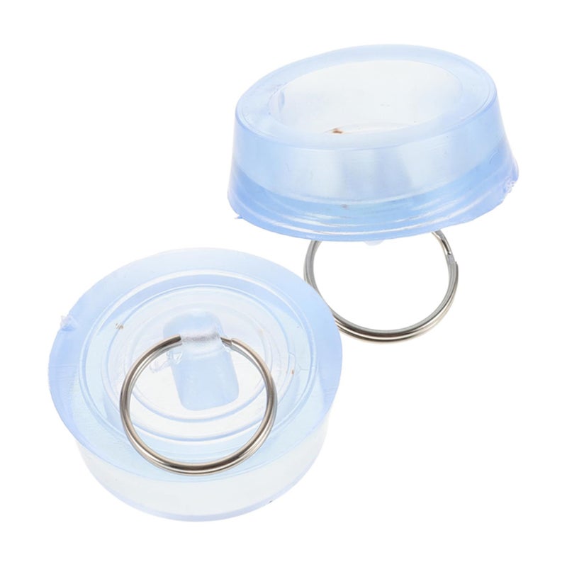 Set Of 2 Plastic Kitchen Sink Stoppers For Efficient Drain Water Control - Image 2