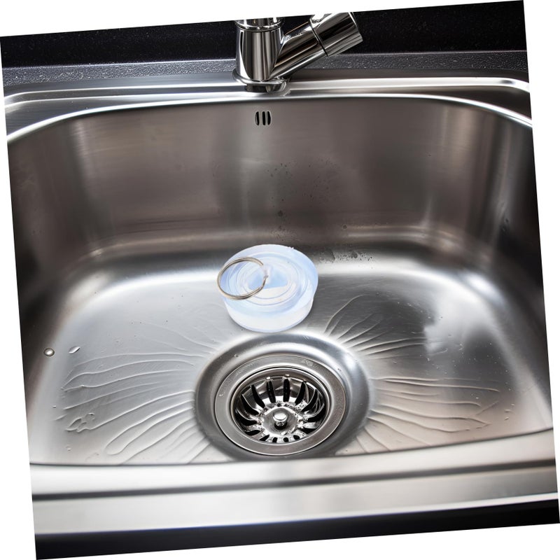 Set Of 2 Plastic Kitchen Sink Stoppers For Efficient Drain Water Control - Image 3