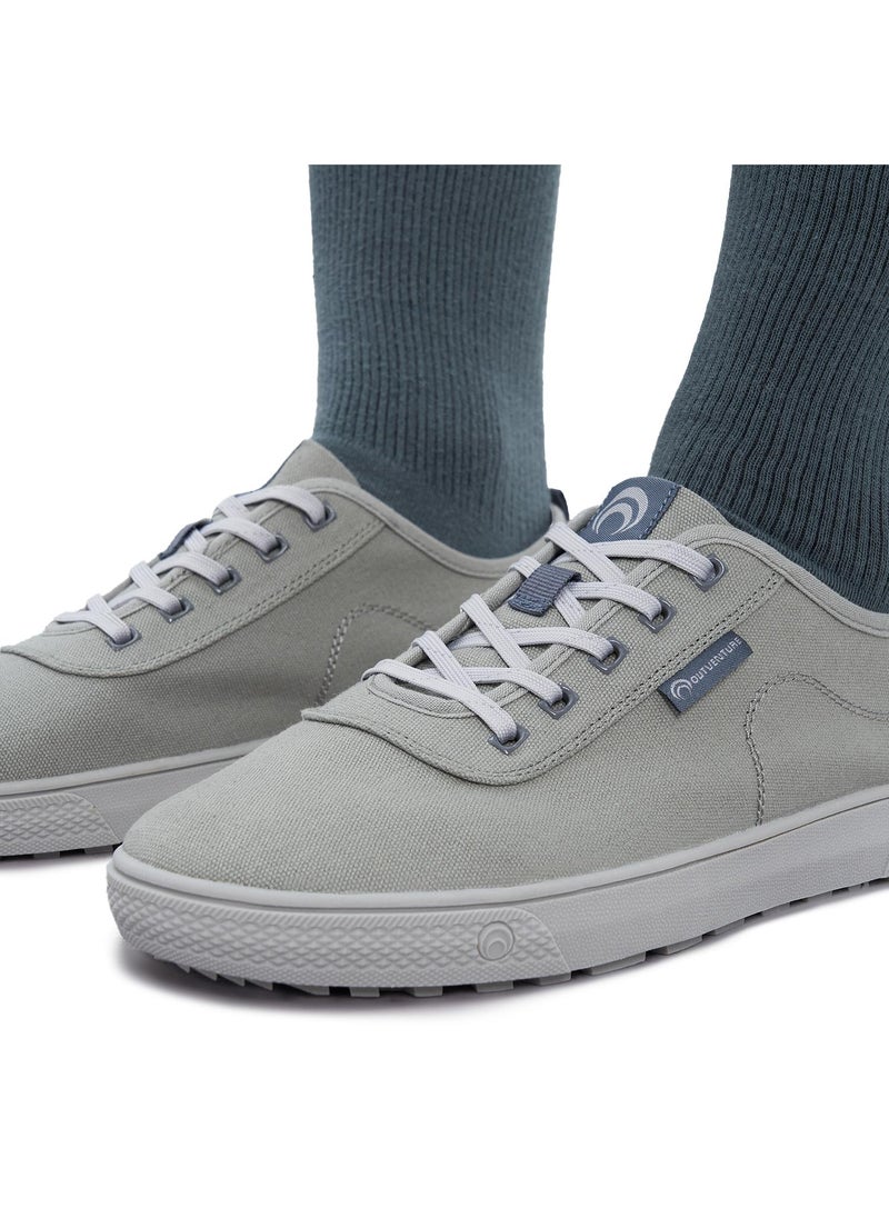 Outventure - Men's Half Boots Chase Grey, Outventure, Breathable Canvas Upper, Soft Textile Lining, Secure Grip Sole, Comfortable and Stylish for Everyday Wear - Image 1