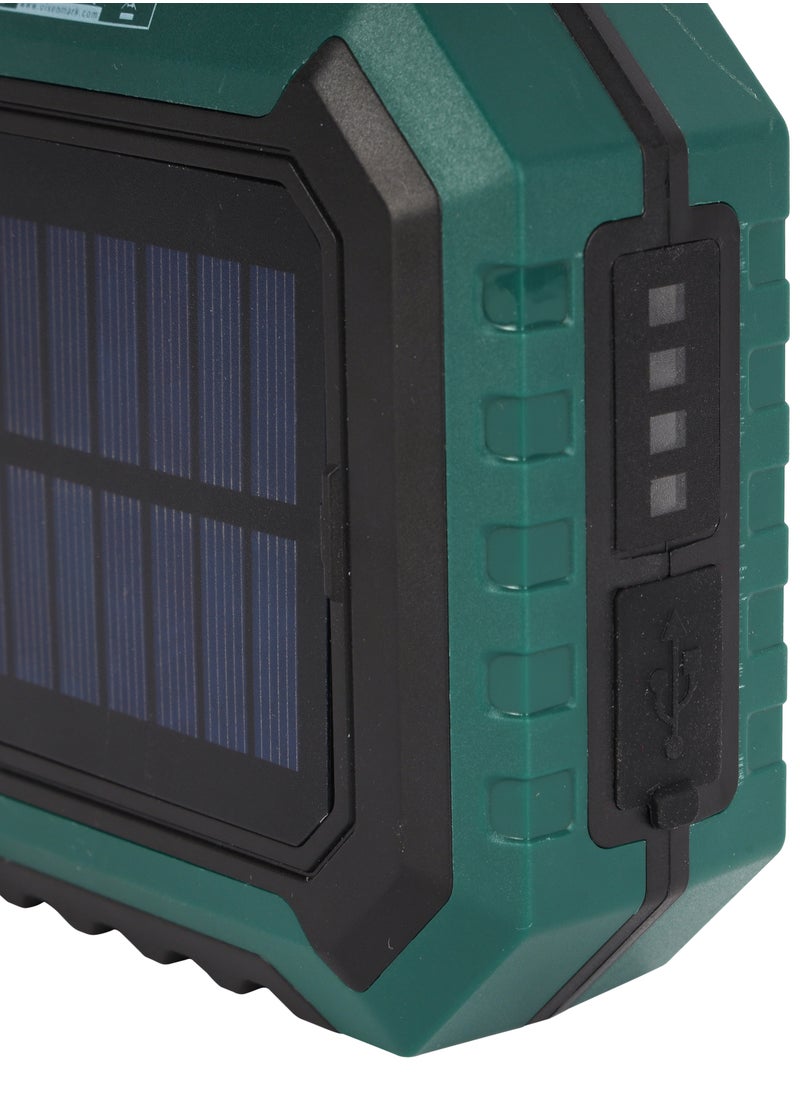 Olsenmark - Olsenmark COB LED Light with Solar- OME2840, Advanced Technology, Efficient Performance, Convenient Charging and Double Flashlight Design, 9 Hours Continuous Working - Image 1