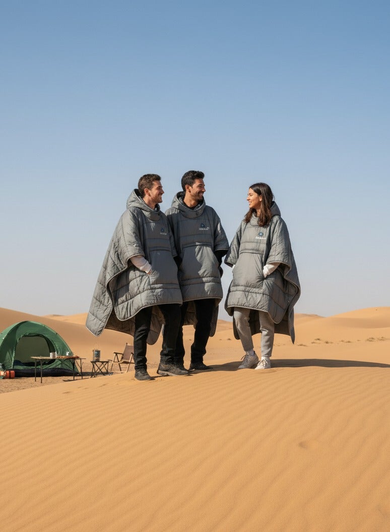 Adventure Lab All-Season Camping Poncho Sleeping Bag – Warm, Cozy, and Portable Camping Poncho Blanket for Outdoor Adventures - Image 5