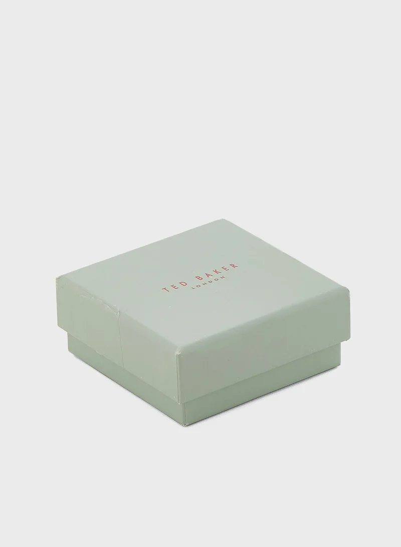 Ted Baker Preshus Semi Precious Stone And Shell Cufflinks