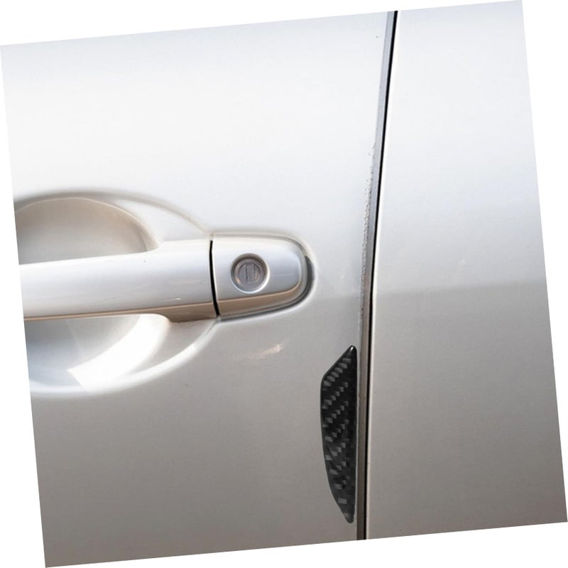 Silver 4Pcs Car Door Protector Scratch Bumper Strip Easy Installation for Cars Trucks SUVs - Image 4