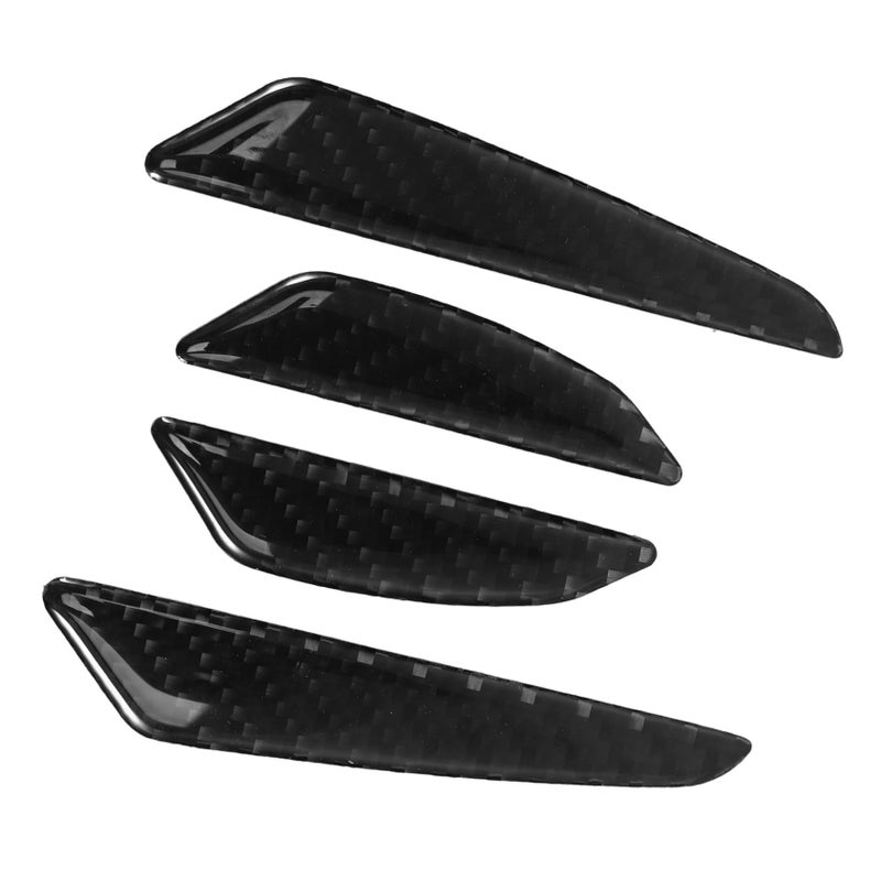 Silver 4Pcs Car Door Protector Scratch Bumper Strip Easy Installation for Cars Trucks SUVs - Image 2
