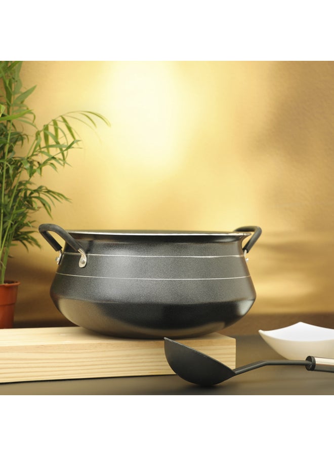 Royalford Nonstick Handi Casserole With Lid Black 26cmcm - Image 5