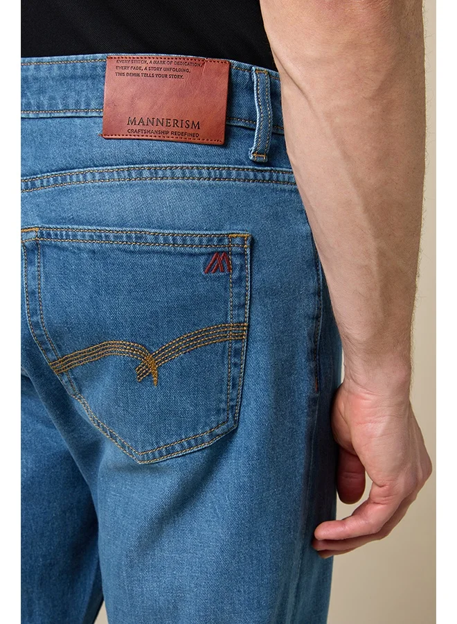 Mannerism  The Heritage Denim Comfort Fit Jeans for Men | Best Price UAE