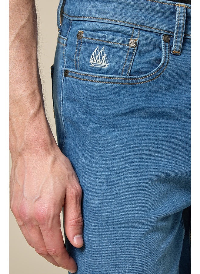 مانرزم The Heritage Denim Comfort Fit Jeans - Image 5