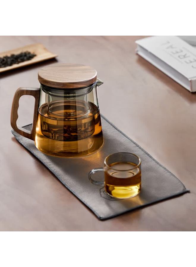 Niye Glass Tea Set  New Teapot And Teacup Kung Fu Tea Set Office Home Brewing Pot - Image 2