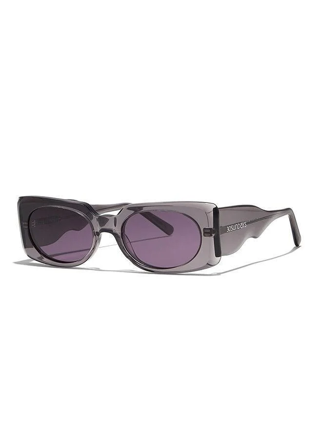 30Sundays 30Sundays PIPER,Women Sunglasses, Rectangle Sunglasses, UV Protection: UV400 (Gray,Purple)