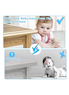 HaHaHai (3Mx1.5CM) Silicone PVC Safety Corner Protector,Edge Protector Strip Clear, Tables Corner Guards Child Safety, Soft Silicone Bumper Strip for Sharp Corners of Cabinets Tables Drawers  - Image 3