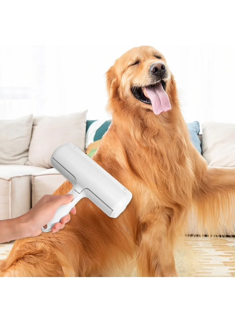 5 دي ام Cat Dog Pet Hair Cleaner Bristle Dust Collector with Chamber
