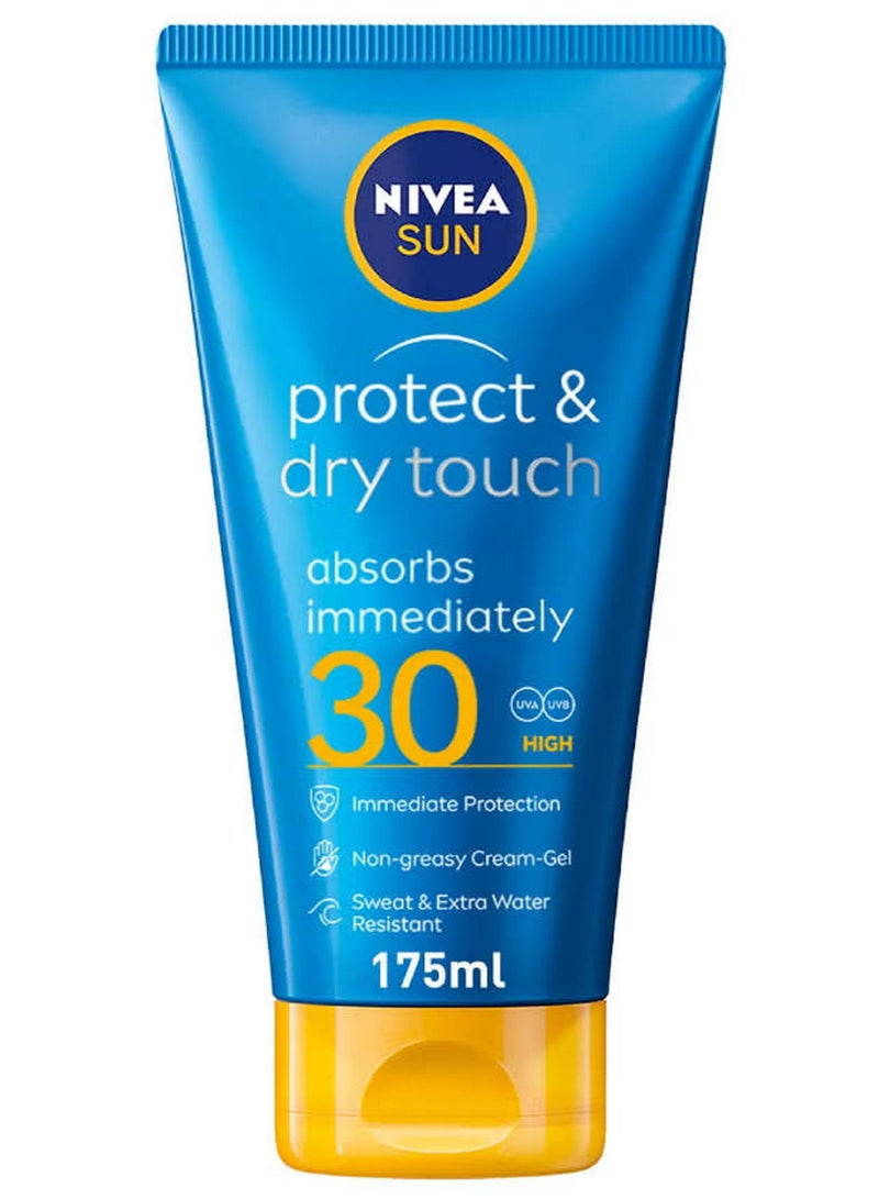 Nivea Sun Spf30 Protect And Dry Touch Gel Cream 175 ML - Image 1