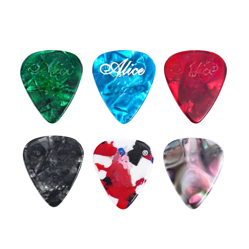 Generic Alice Guitar Picks Ukelele Strumming Selectable Thickness 0.71 