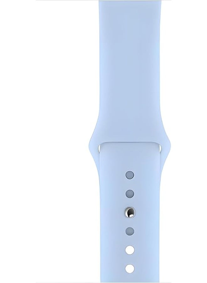 Silicone Band for Apple Watch Series 2/3/4/5/6/7SE 42mm 44mm 45mm 49mm - Image 2