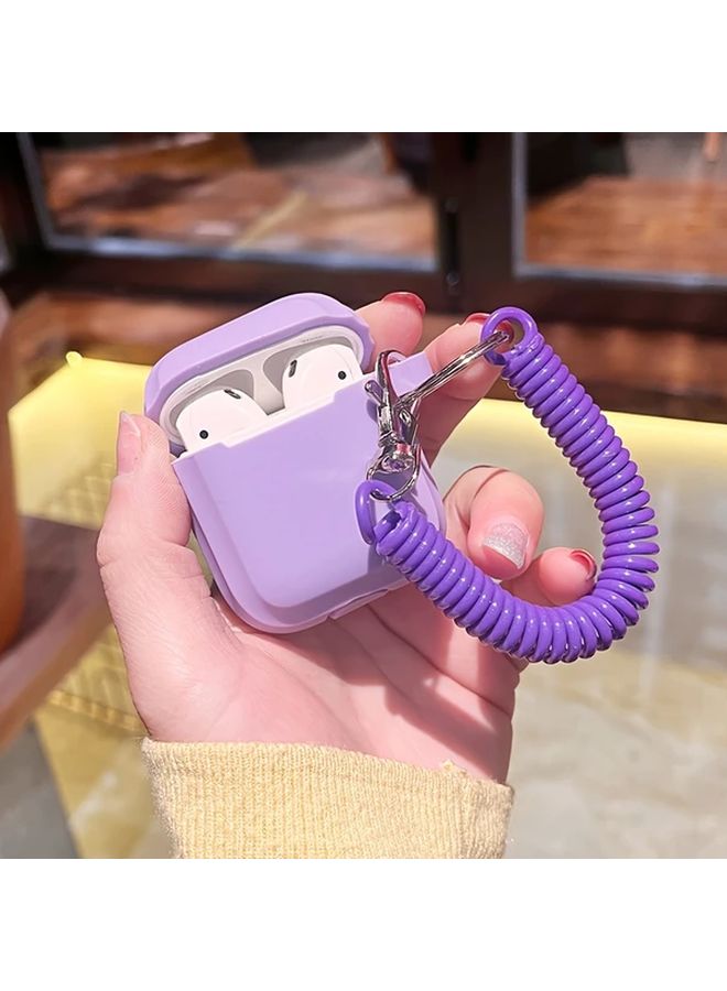 Black Protective Case with Wrist Strap for Airpods Pro 2 - Image 5