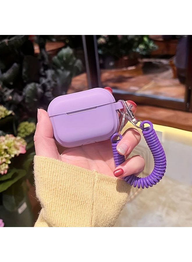 Black Protective Case with Wrist Strap for Airpods Pro 2 - Image 3