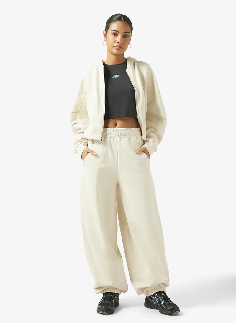New Balance LINEN (LIN) Athletics Crafted Fleece Sweatpants for Women | Best Price UAE
