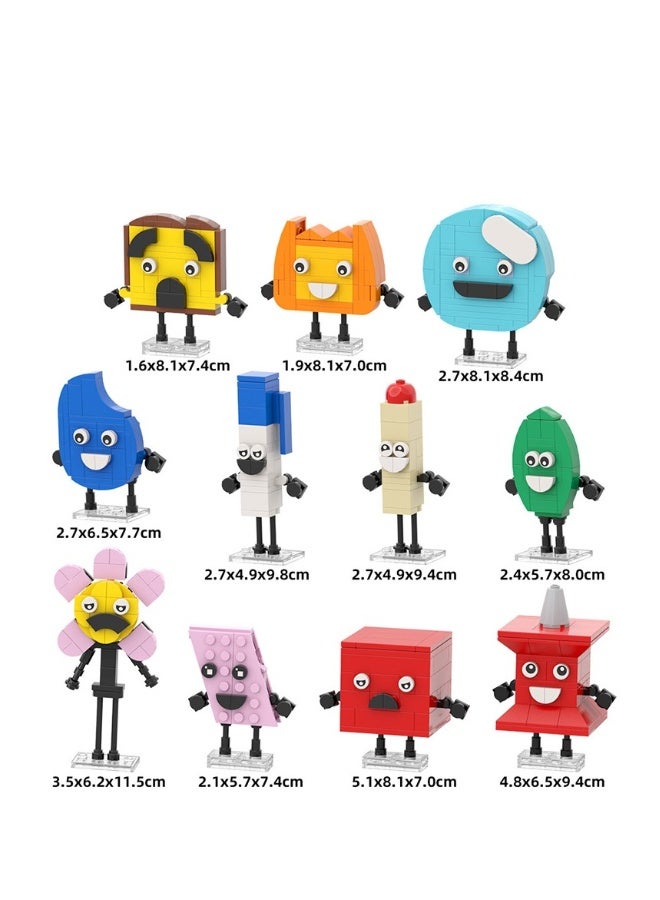 Loquat Battle For Dream Island Toys Building Blocks Set 496Pcs Ideas Toys Gift For Fans Girls And Boys - Image 2