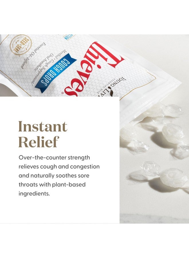 Young Living Thieves Cough Drops | 30 Ct. | Cinnamon, Menthol, Lemon, Clove, Eucalyptus, Rosemary, And Peppermint Essential Oils | Cough Suppressant | Cooling Nasal Relief With Thieves Oil & Stevia - Image 2