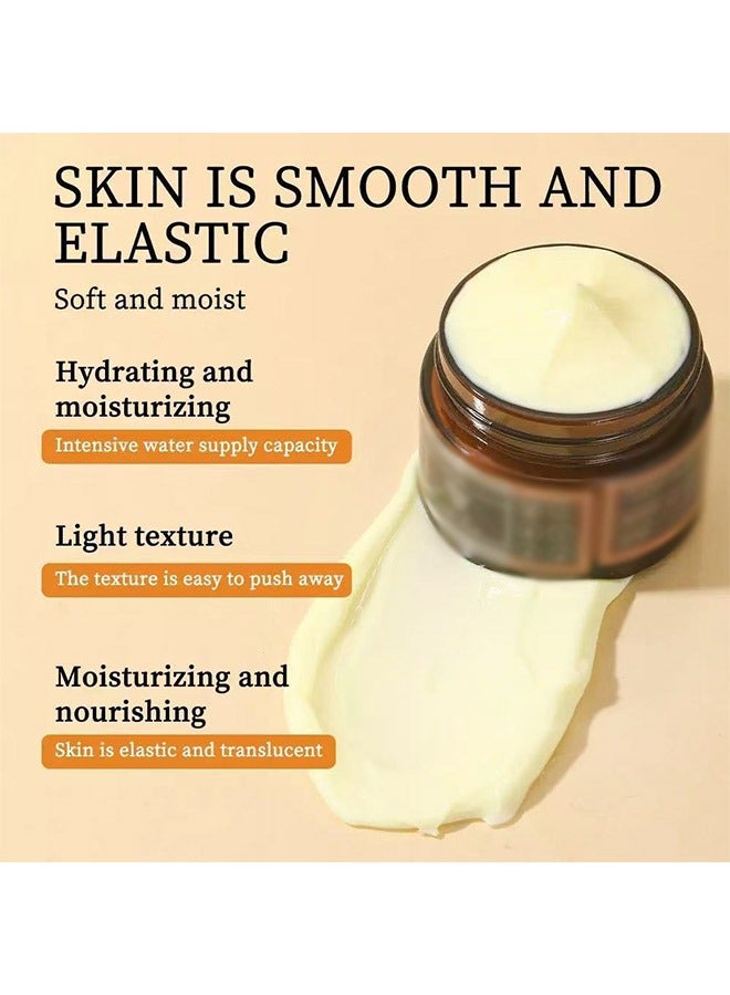 Fly Leaf Tallow Honey Balm，Organic Grass-Fed Beef Tallow Balm with Raw Honey - Moisturizing Cream for Soft, Smooth Skin - Handmade All-Natural Moisturizer - 3.53oz - Image 5