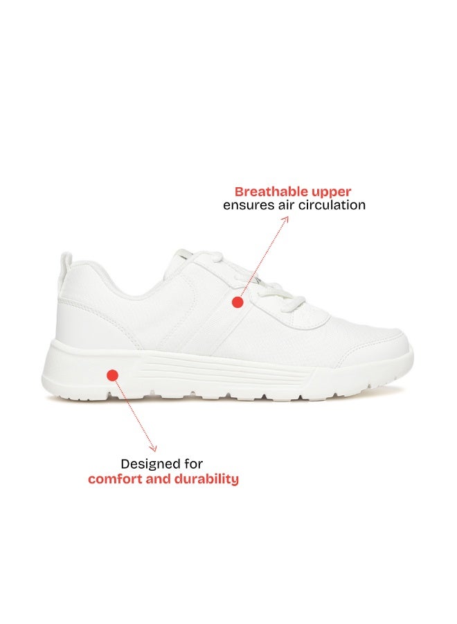 PLAETO Kids School Shoes for Boys & Girls – Lightweight, Durable, Comfortable All-Day Wear with Cushioned Sole, Breathable Design & Strong Grip for School, Sports and Daily Activities - Image 4
