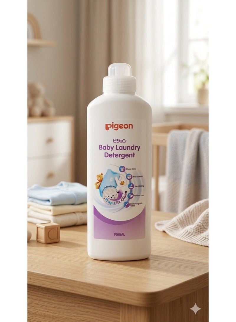 Pigeon Baby Laundry Detergent (900ML) – Clinically Proven Gentle & Anti-Bacterial - Image 1