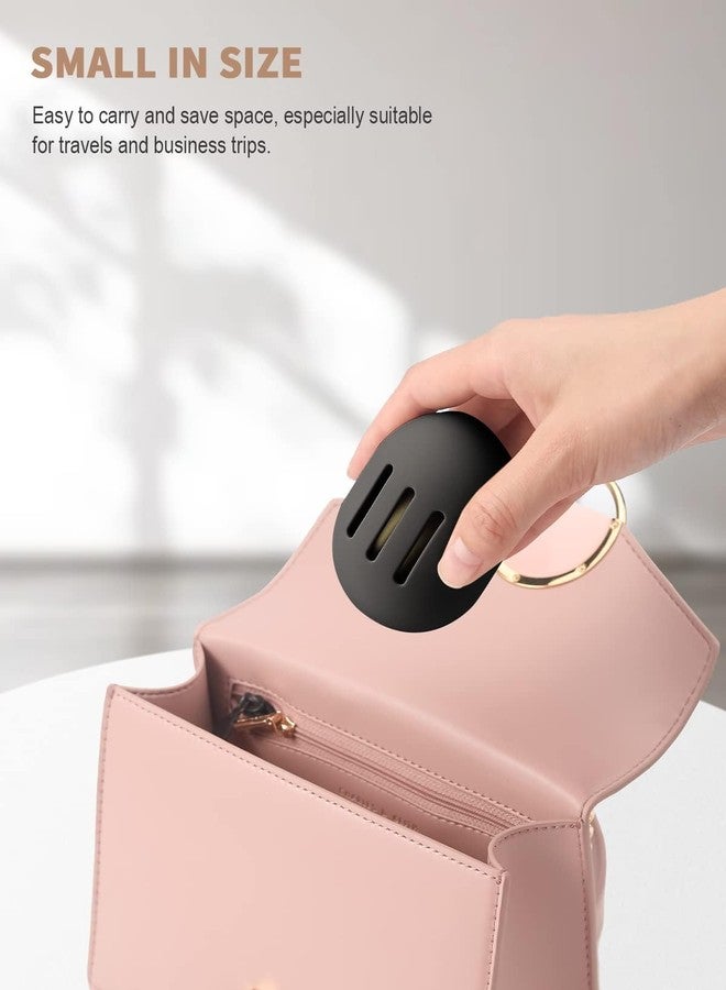 INOVERA (LABEL) Makeup Sponges Holder - Travel Blender Storage Case - Cosmetic face Blenders Container - Sponge Organizer for Women, Girls (Black (Pack of 1)) - Image 5