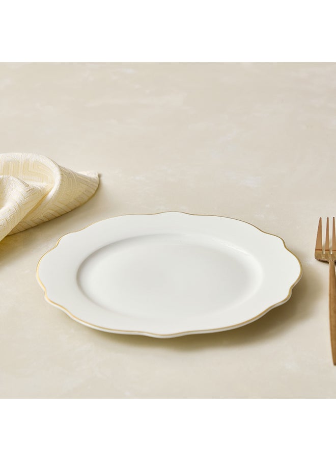 Home Box طبق جانبي عاجي 21 × 1.7 × 21 سم  - Image 1