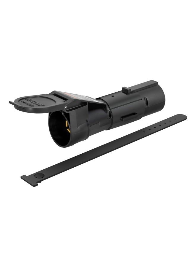 Curt 51180 Echo Mobile Electric Trailer Brake Controller with Bluetooth-Enabled Smartphone Connection, Proportional, Black PLastic, 9 x 9 x 3 inches, BLACK PLASTIC - Image 1