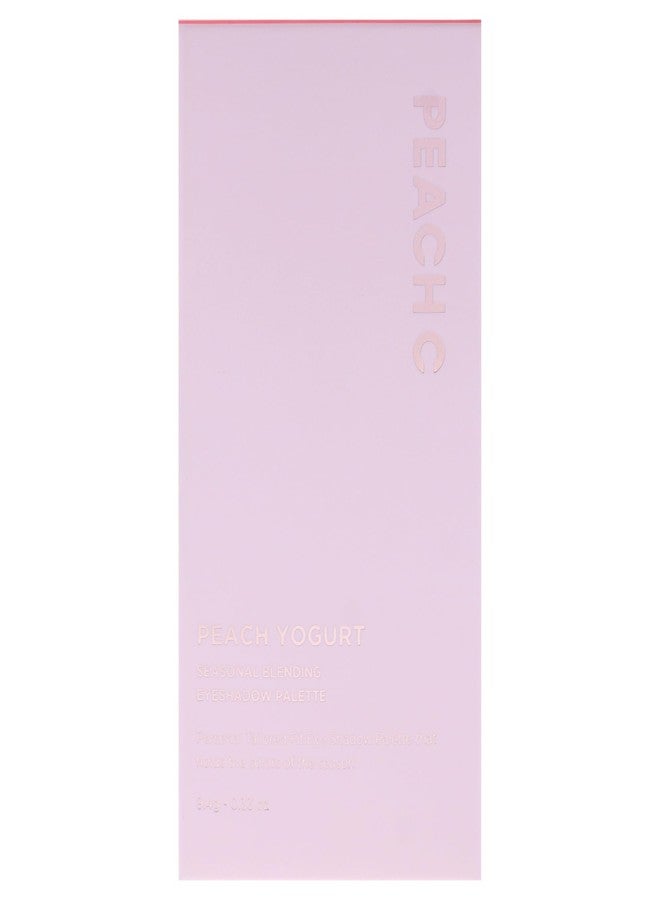 Peach C [K Beauty] Seasonal Blending Eyeshadow Palette | 10 Pink Peach Shades of Glitter, Shimmer & Matte Eye Shadow Palette Makeup (Peach Yogurt) - Image 5