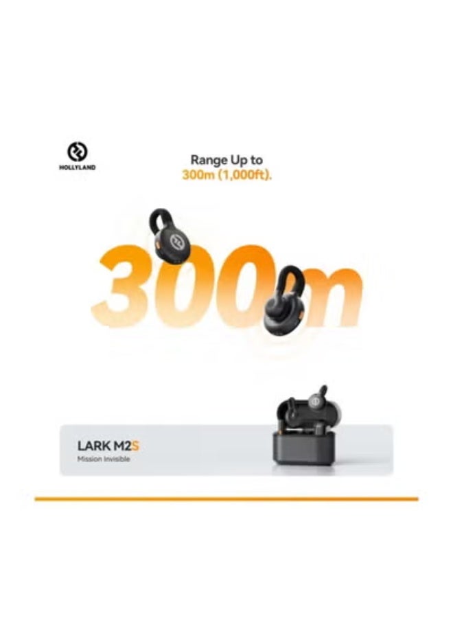 ميكروفون لافاليير لاسلكي Lark M2S USB-C، ميكروفون صغير مع تقليل الضوضاء، نظام تسجيل صوتي رقمي مدمج للهواتف الذكية والأجهزة اللوحية، مثالي للتدوين، البث المباشر، والمقابلات - Image 5