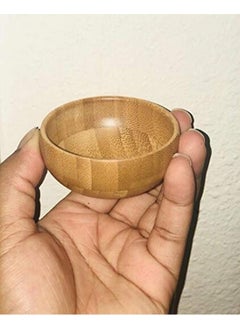 SYBL Mask Bowl Set - Mini Eco Bamboo Skin Care DIY Mixing Tool Kit with Bamboo Spoon for Lady Women Girls  - Image 5