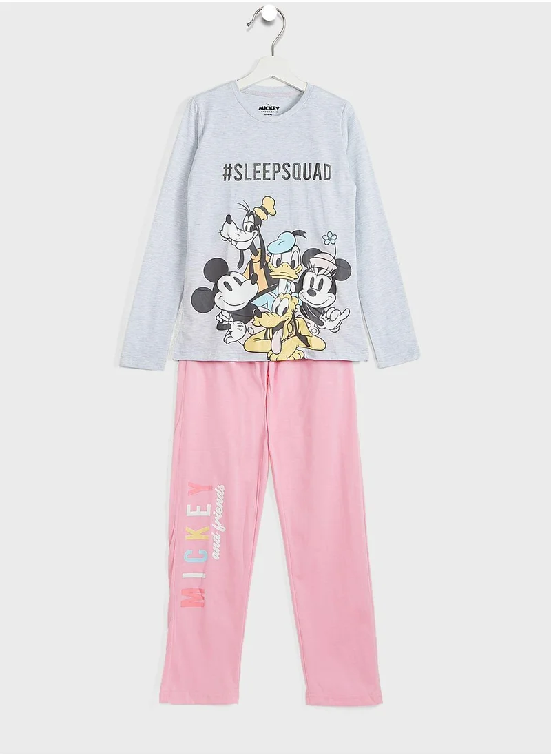 Disney Minnie Mouse Youth Minnie Mouse Pyjama Set