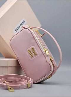 Miu Miu Leather and Patent Leather Shoulder Bag  - Image 2