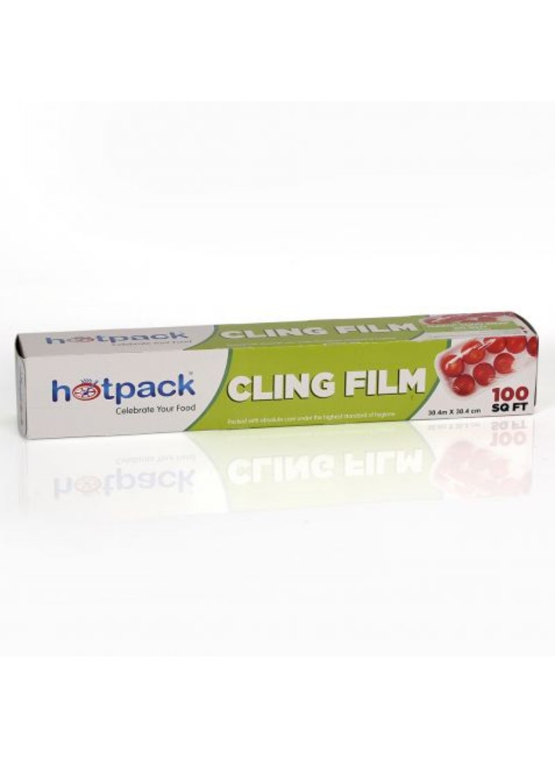 Hotpack-Food Wrap (Cling Film) 100 Sqft