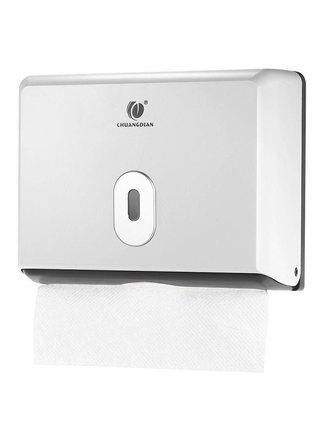 NIBEMINENT Chuangdian Wall-Mounted Bathroom Tissue Dispenser White 23x6.10x13.23centimeter  - Image 1