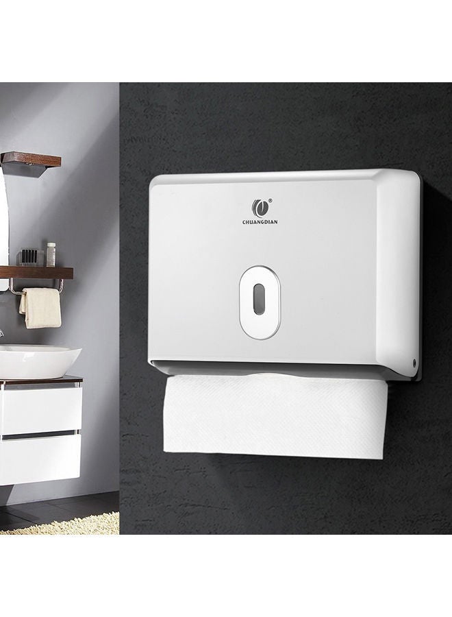NIBEMINENT Chuangdian Wall-Mounted Bathroom Tissue Dispenser White 23x6.10x13.23centimeter  - Image 4