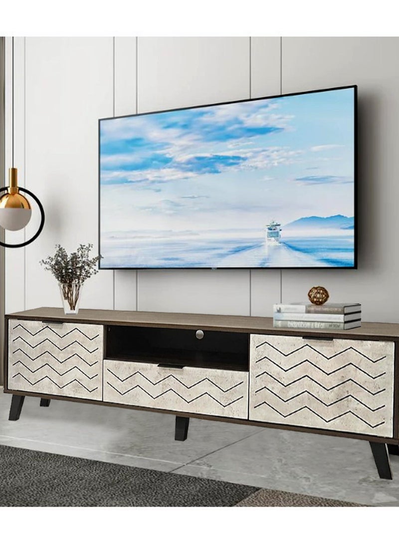 Malaysian TV Table, With Shelf, Acrylic Paint 160*40*45cm. - pzsku/Z3466E257C4FA3064178EZ/45/_/1690819942/38b35328-cd98-4fe9-9f34-cc5ed580b488