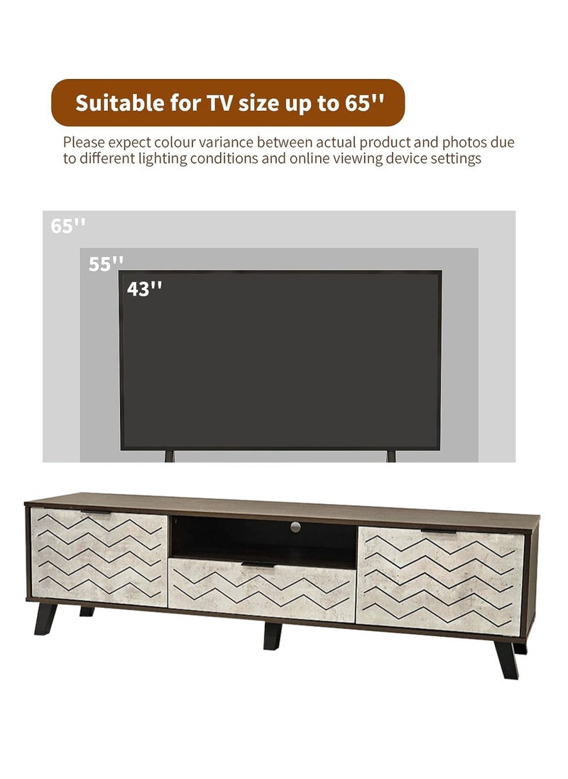 Malaysian TV Table, With Shelf, Acrylic Paint 160*40*45cm. - pzsku/Z3466E257C4FA3064178EZ/45/_/1690819945/67683c8c-b565-4ce8-b252-b5818d788800