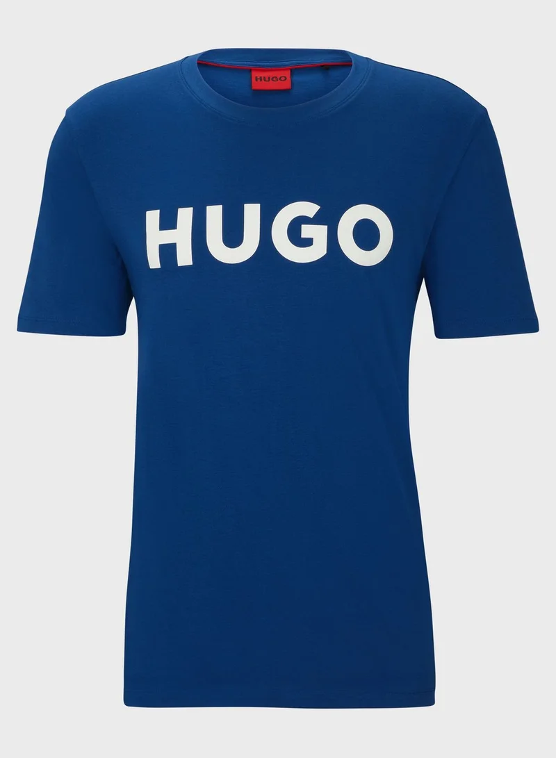 HUGO Logo Crew Neck T-Shirt