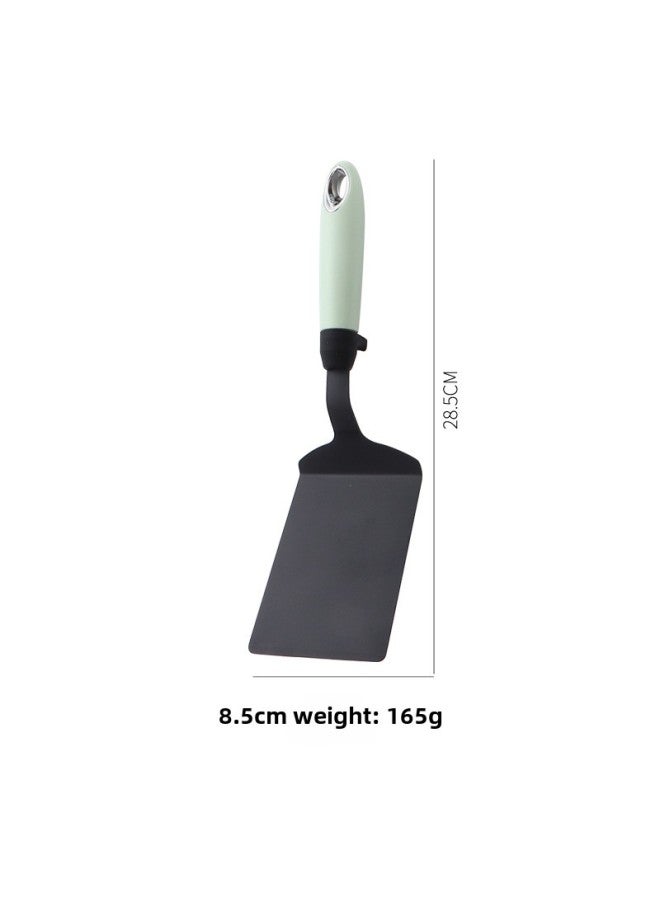 Pizza Shovel Pancake Fruit Tool Scraper Iron Smoothing Cooking Shovel Pancake Press Pancake Teppanyaki Fried Egg Pancake Shovel-Specifications:Ins Lisi-black Cooking Spatula - Image 1