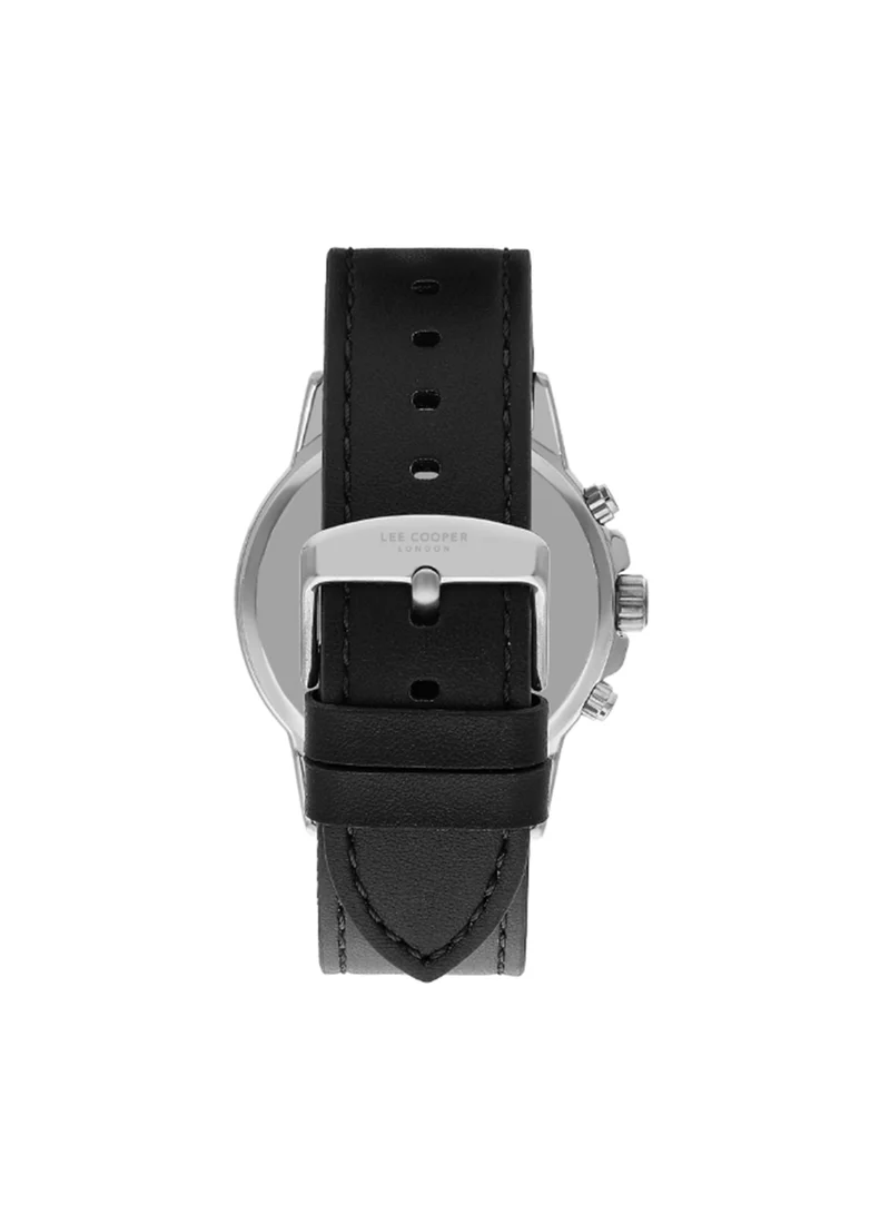 لي كوبر Men's Chronograph Leather Wrist Watch LC07614.351 - 46 Mm