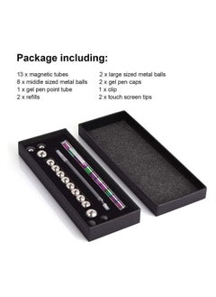 RATSAW Decompression Magnetic Pen Magnet Ballpoint Pen Eliminate Pressure Fidget Toy Gift Multifunctional Decompression Magnet Writing Toy Pen Best Gift For Friends Colourful  - Image 2
