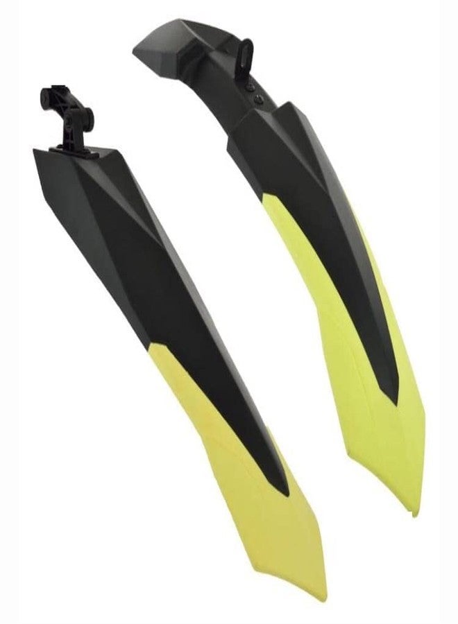 Shrenik Bicycle Mudguard Compatible 26, 27.5, 29 Inch Cycle Fender Front Rear Hard Plastic Color Black - Image 3