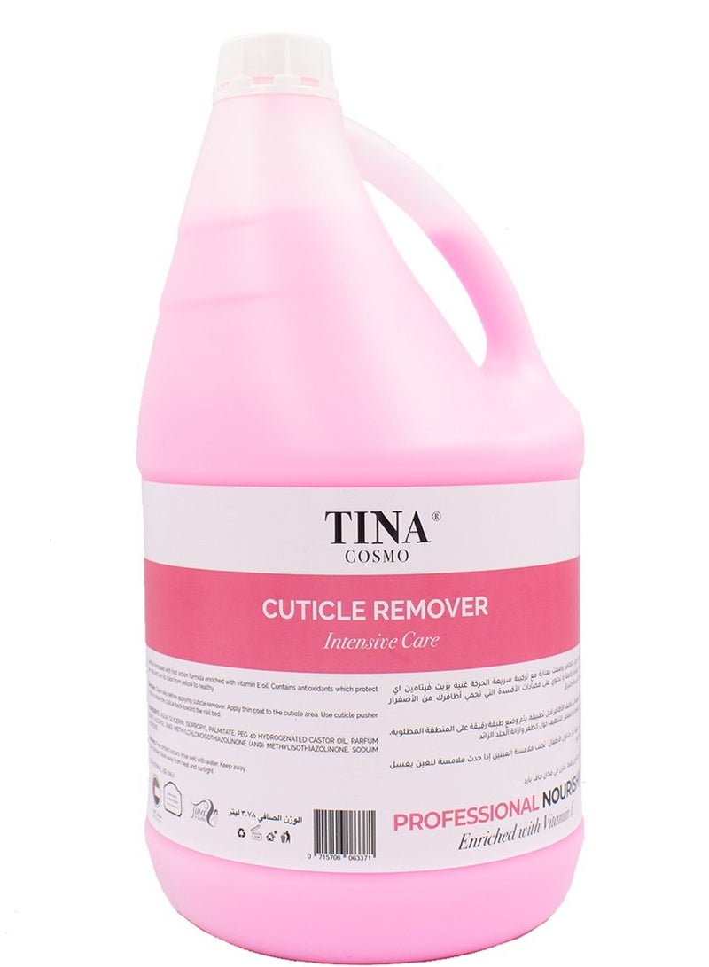 Tina Cosmo Cuticle Remover Pink 3.78Ltr - Image 2