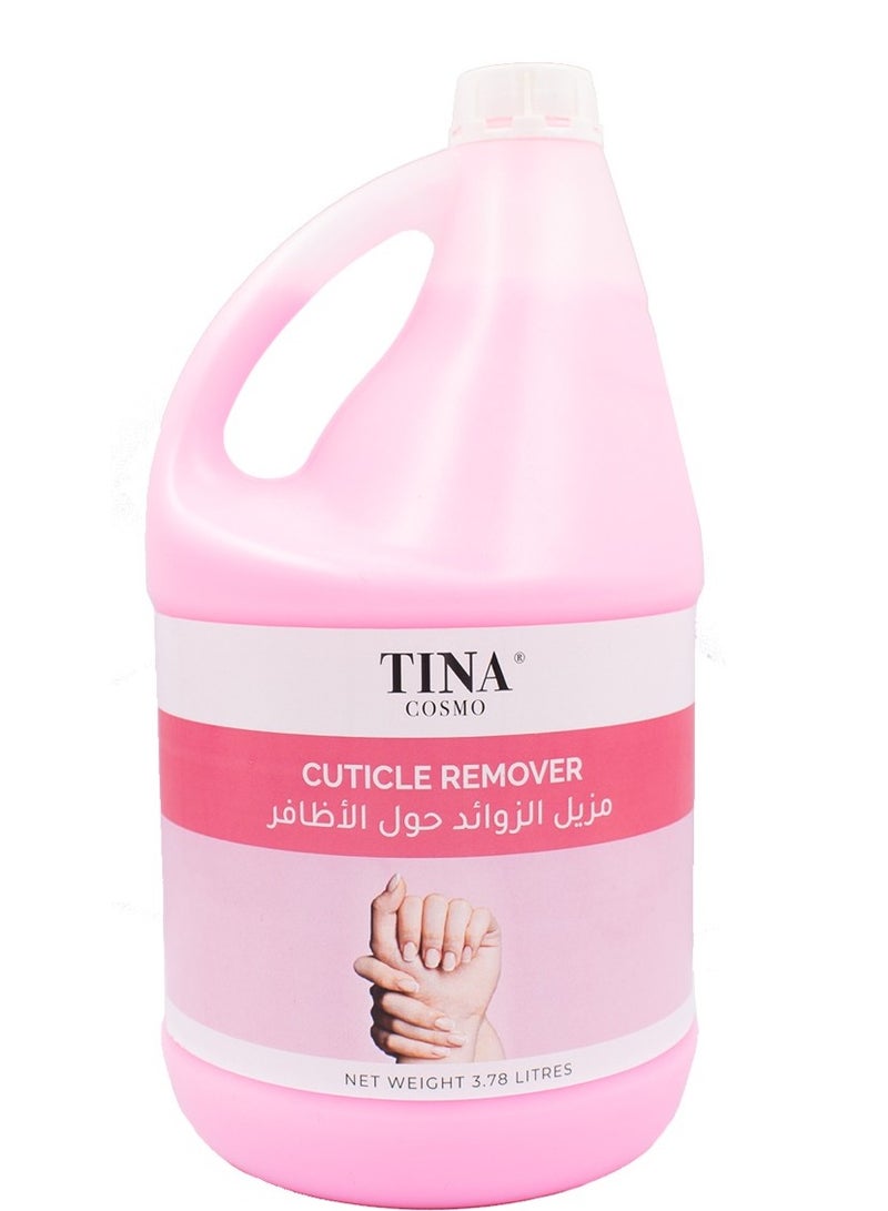Tina Cosmo Cuticle Remover Pink 3.78Ltr - Image 1